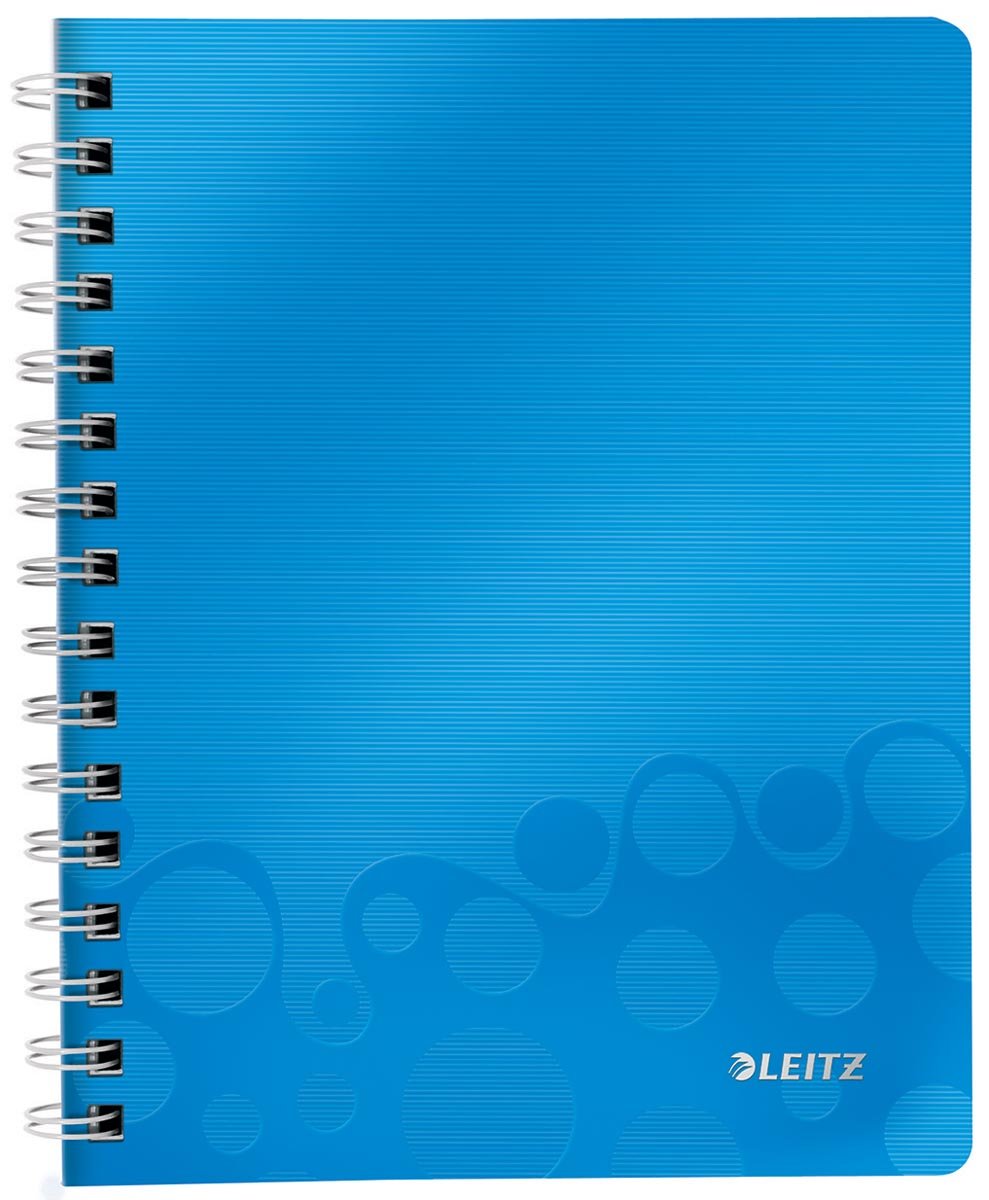 Leitz Wow Schrift Ft A5 Gelijnd Blauw huismerk kopen in de aanbieding