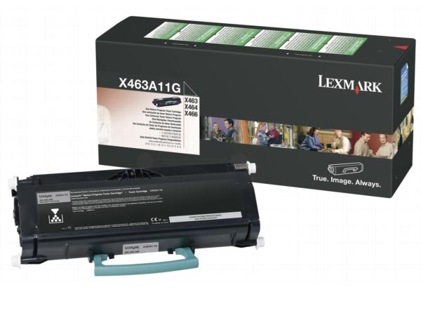 Lexmark Toner Kit return program - 3500 pagina's - X463A11G