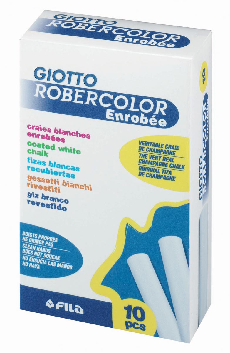 Giotto krijt Robercolor wit