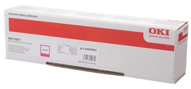 Oki Toner Kit magenta - 7300 pagina's - 44643002