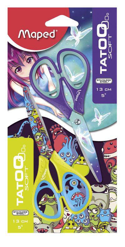 Maped schaar Tatoo Child blister met 2 stuks afbeelding