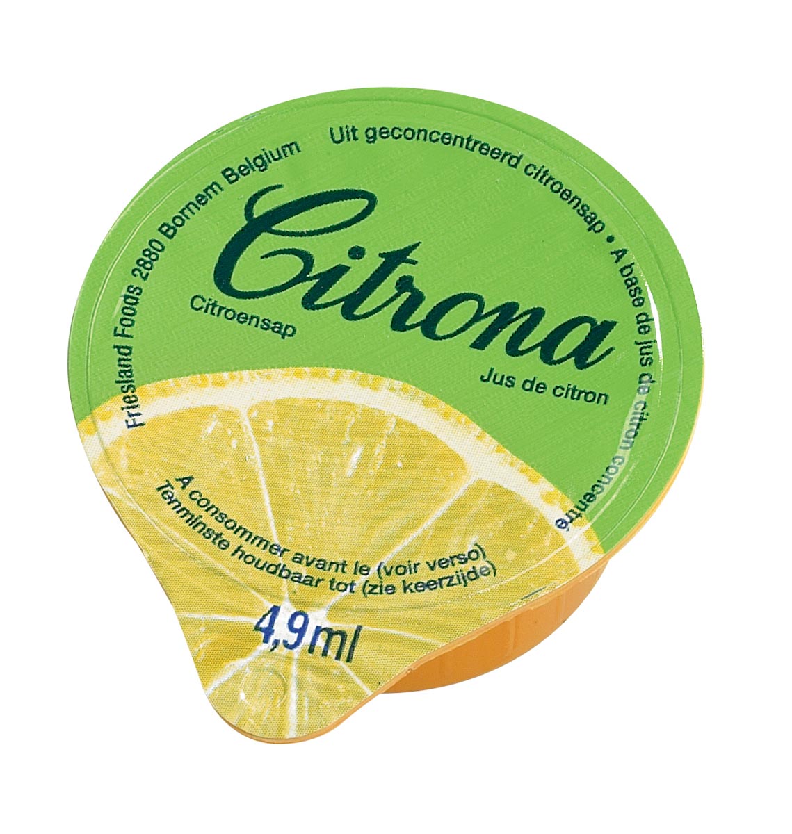 Citrona citroensap, pak van 120 cups van 4,9 ml afbeelding