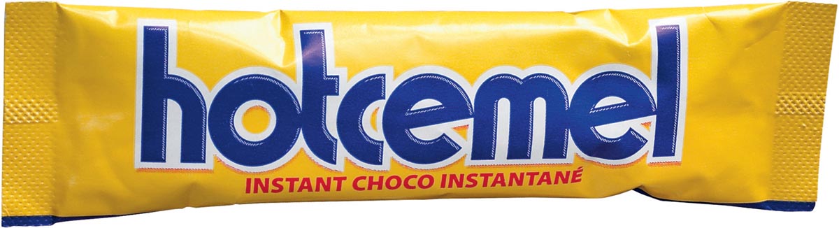 Hotcemel chocoladepoeder, 30 g, pak van 100 zakjes afbeelding