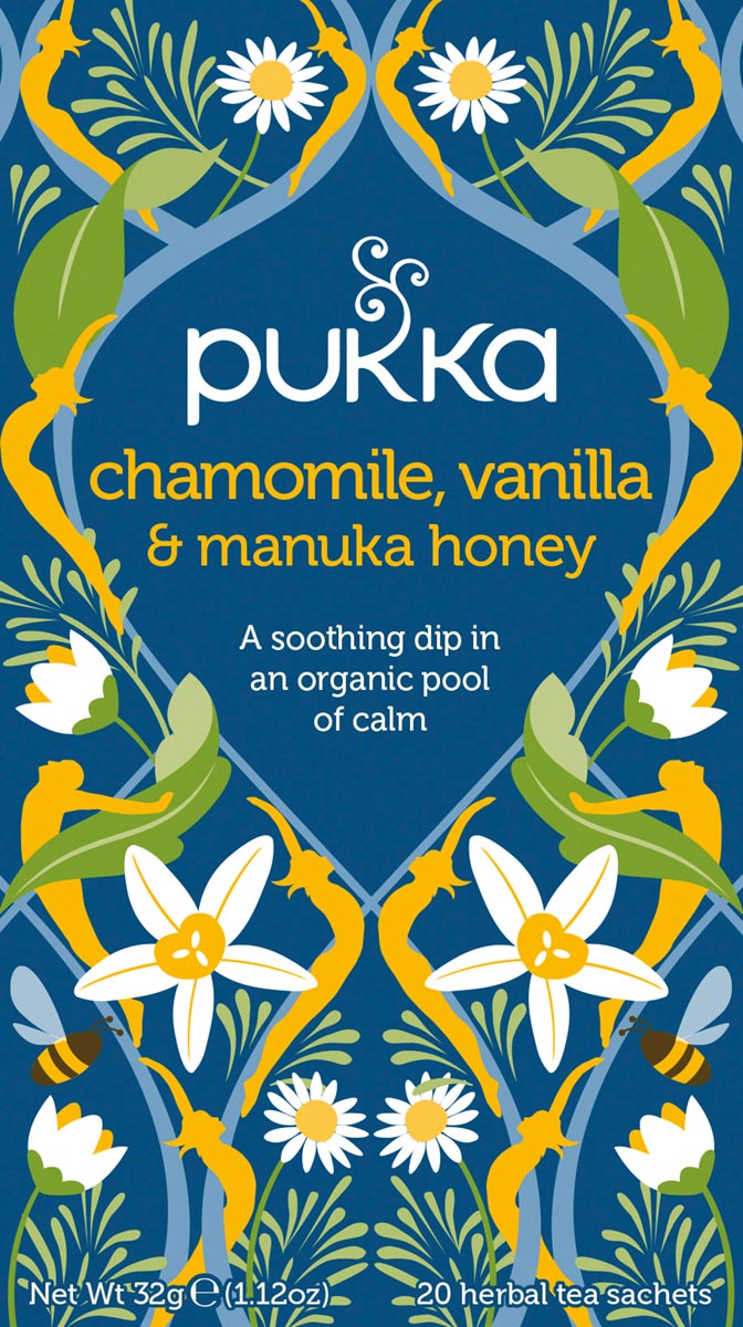Pukka thee bio, Camomile - Vanilla, pak van 20 stuks afbeelding