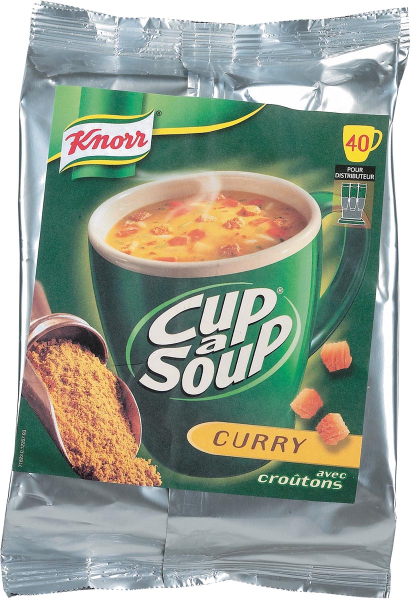 Cup-a-Soup kerrie, voor automaten, 40 porties Cup-a-Soup kerrie, voor automaten, 40 porties