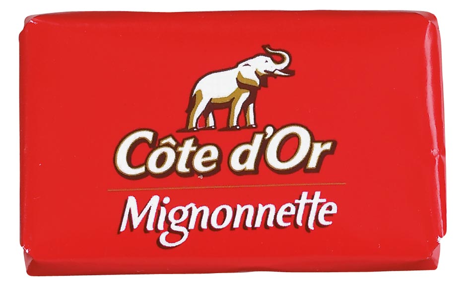 Côte d&apos;Or chocolade Mignonnette, melkchocolade, doos van 120 stuks afbeelding
