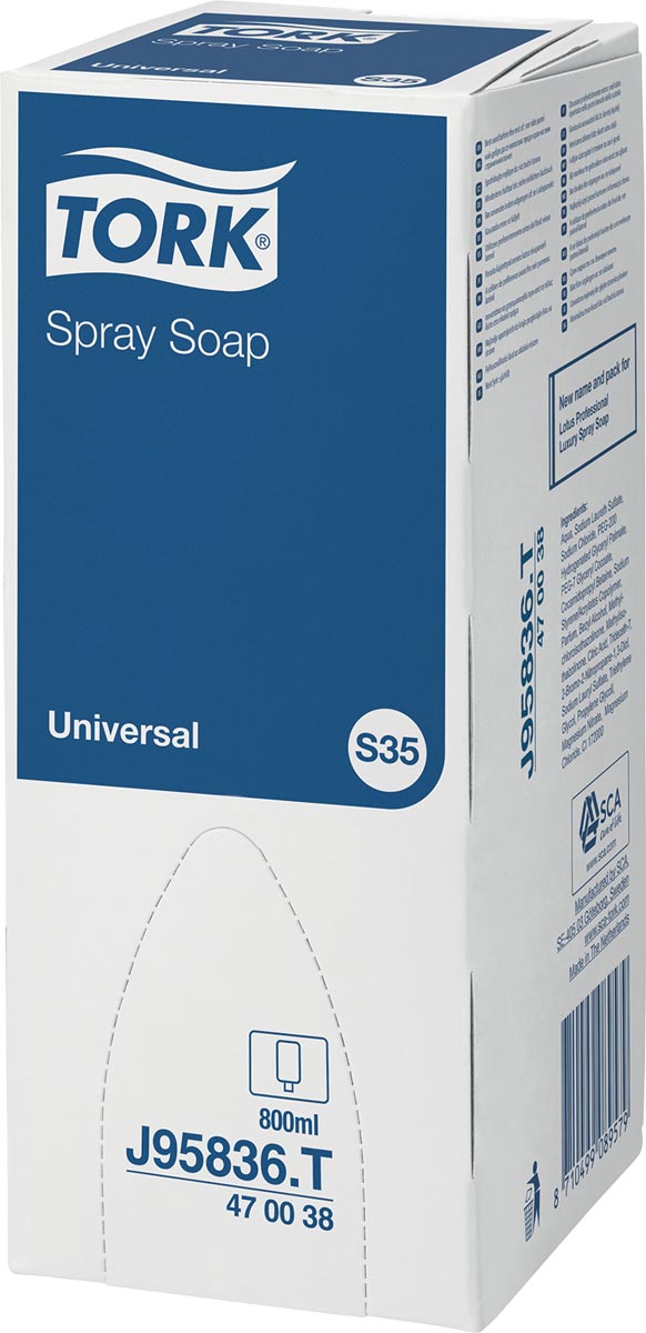 Tork vloeibare zeep, systeem S35, flacon van 800 ml
