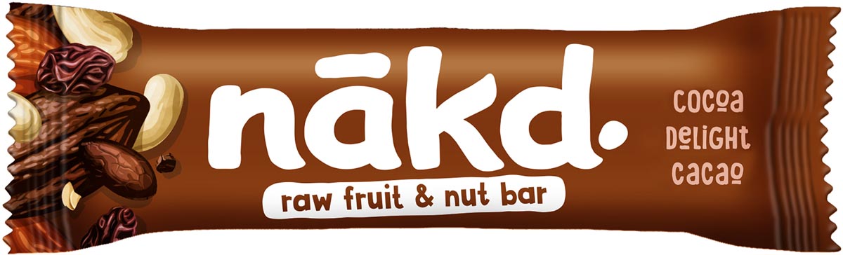 Nakd Cocoa Delight, reep van 35 g, pak van 18 stuks afbeelding