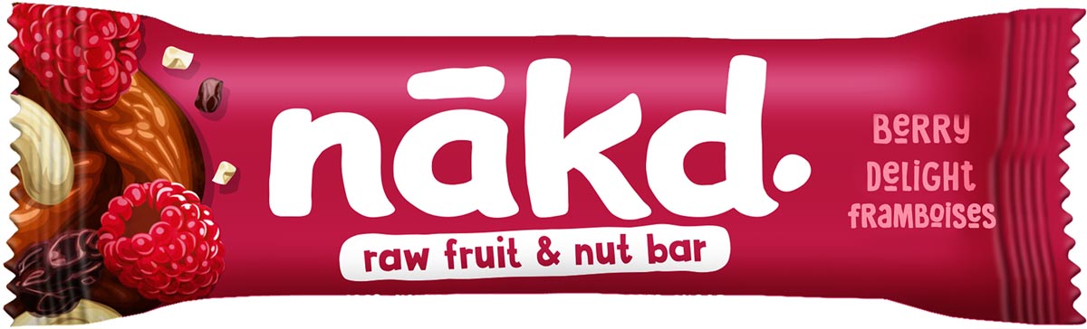 Nakd Berry Delight, reep van 35 g, pak van 18 stuks afbeelding