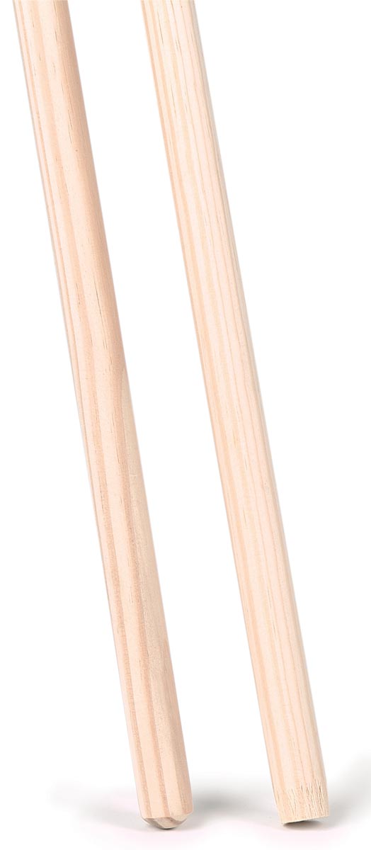 Borstelsteel uit hout, ft 120 cm x 22,5 mm afbeelding