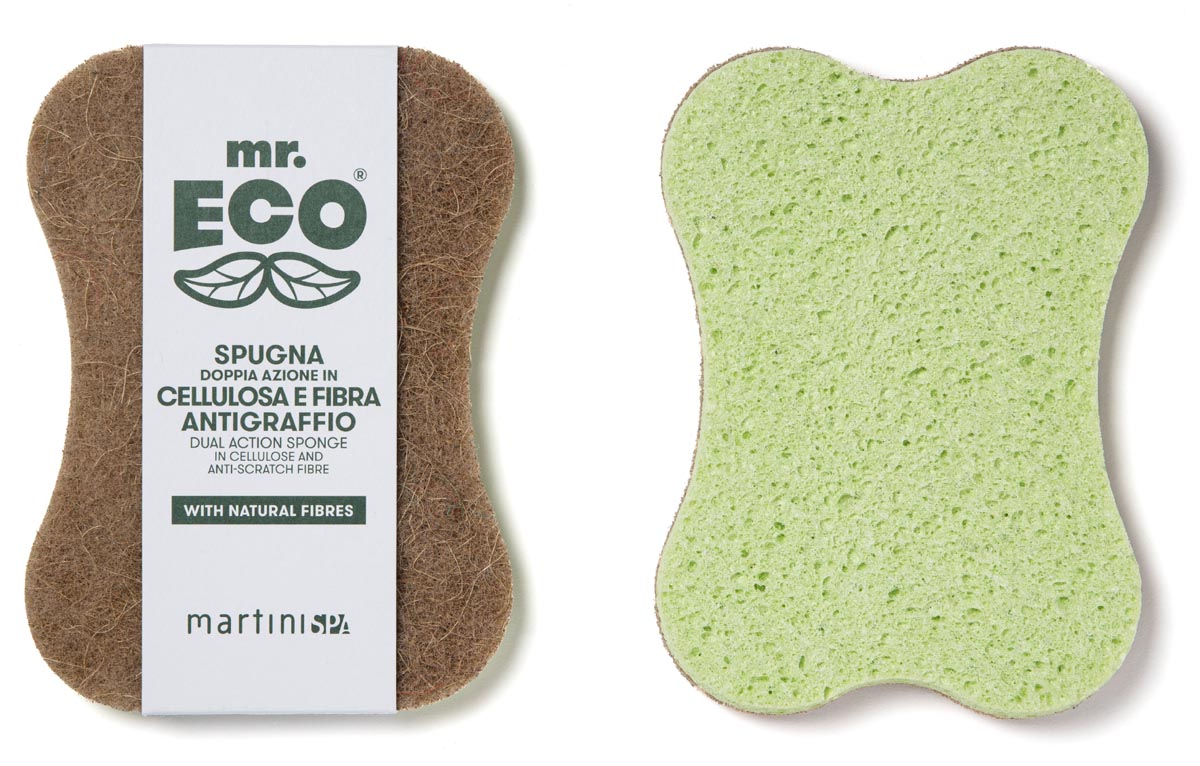 Mr. Eco schuurspons ft 18,5 x 13 x 1,5 cm, cellulose/antikras afbeelding
