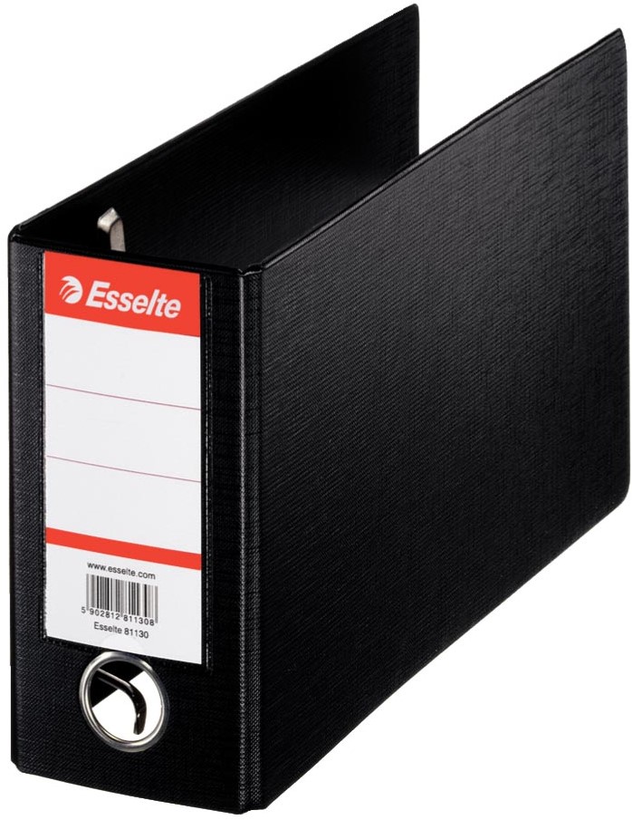 Classeur à Levier Esselte A4 - Dos 7.5cm, Vert, Couverture Plastifiée