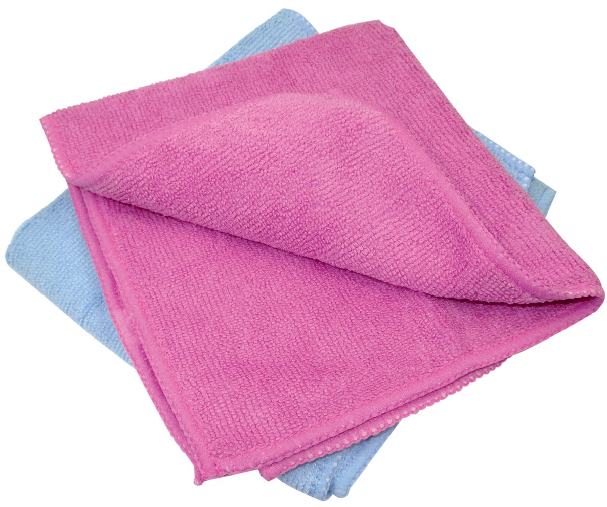 Aqualine universele microvezeldoek ft 31 x 33 cm, pak van 2 stuks afbeelding