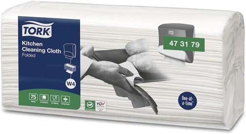 Tork Kitchen Cleaning reinigingsdoek, W4, 75 vellen, pak van 4 stuks-2