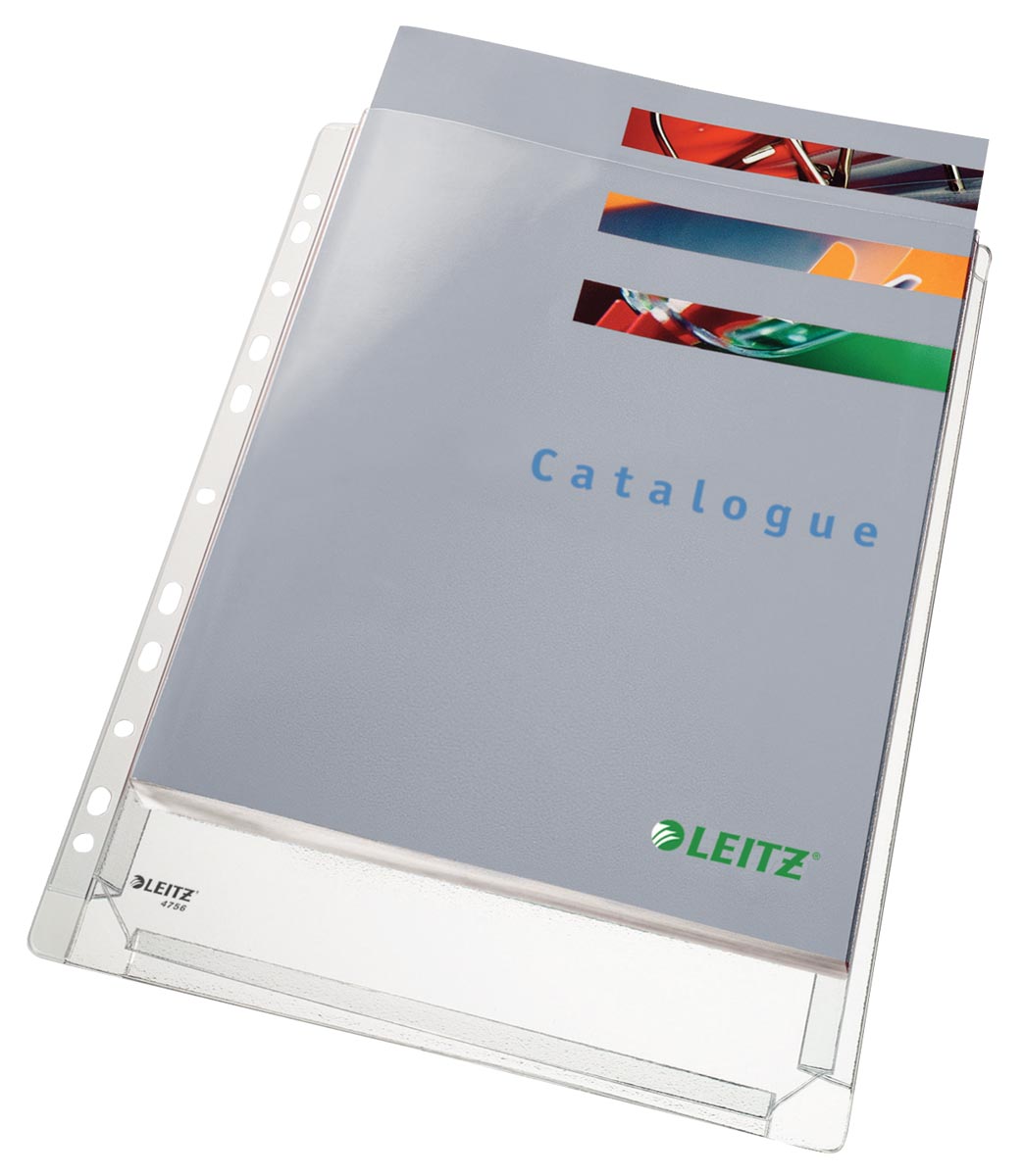 Leitz geperforeerde showtas XL pak van 10 stuks afbeelding