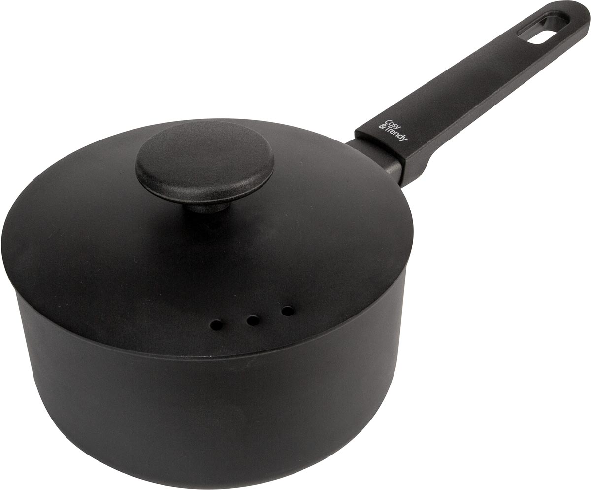 Cosy & Trendy Full Black sauspan, 16 cm, zwart