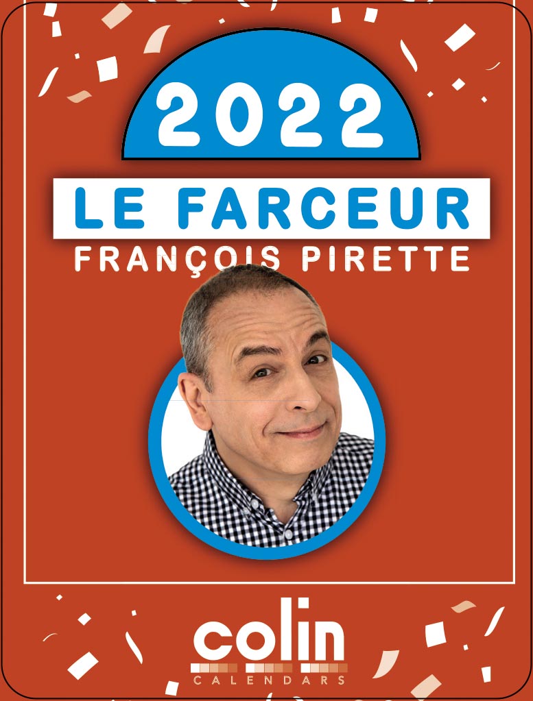 Dagblokkalender Le Farceur François Pirette 2022