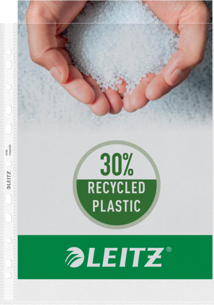 Leitz standaard showtas, PP, A4, 30% pre-consumer gerecycleerd plastic