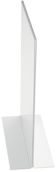 Présentoir De Bureau Deflecto 47901 En Acrylique Clair - Format A5 - Design En T