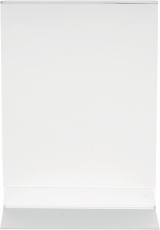 Deflecto folderhouder T-voet portrait, ft A5 afbeelding