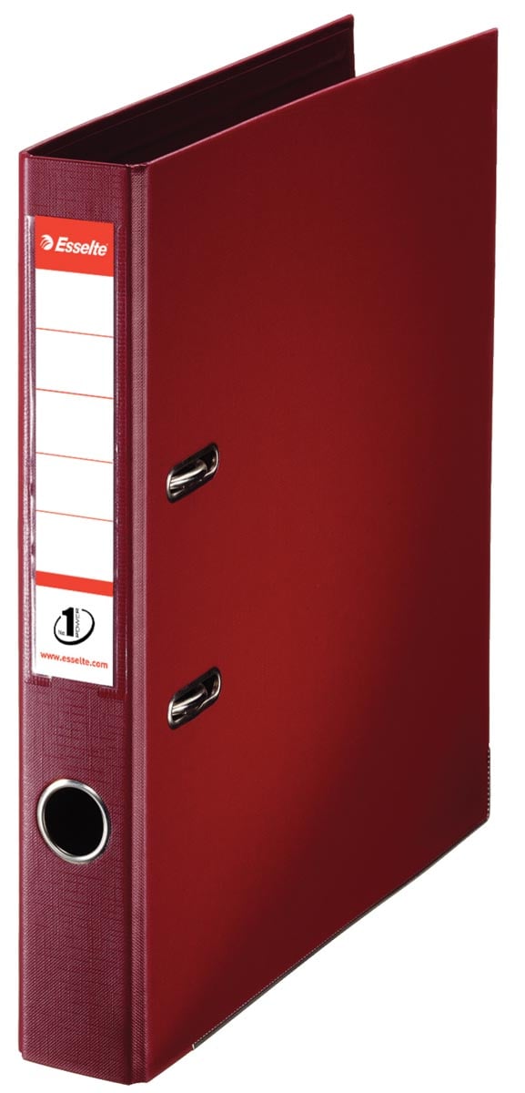 Esselte ordner Power N°1 bordeaux, rug van 5 cm afbeelding