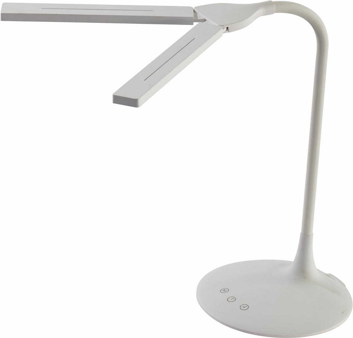 ALBA LED draadloze LED bureaulamp Twin, wit afbeelding
