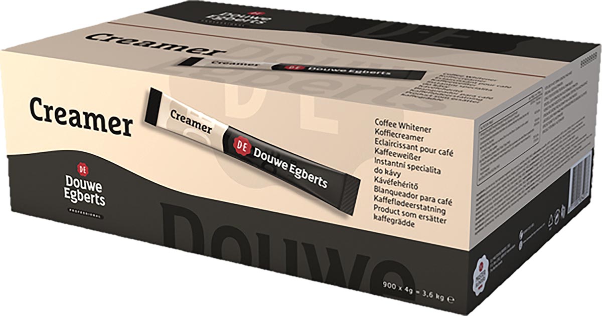 Douwe Egberts creamersticks, 2,5 g, doos van 900 stuks afbeelding