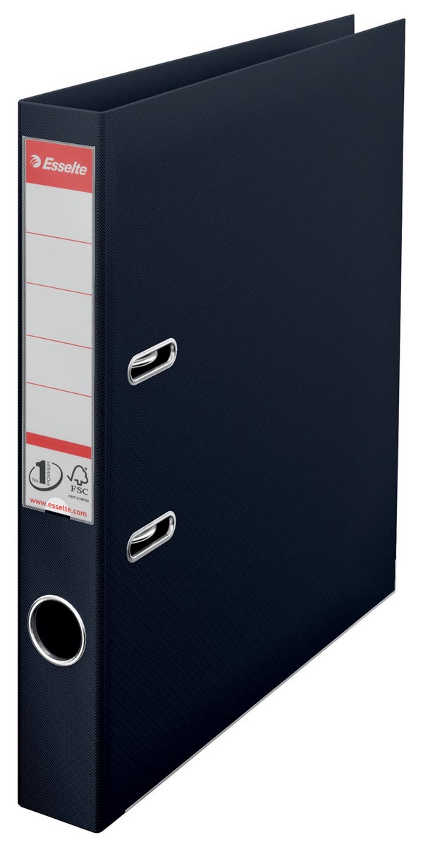 Esselte Ordner Power N° 1 Vivida ft A4, rug van 5 cm, zwart