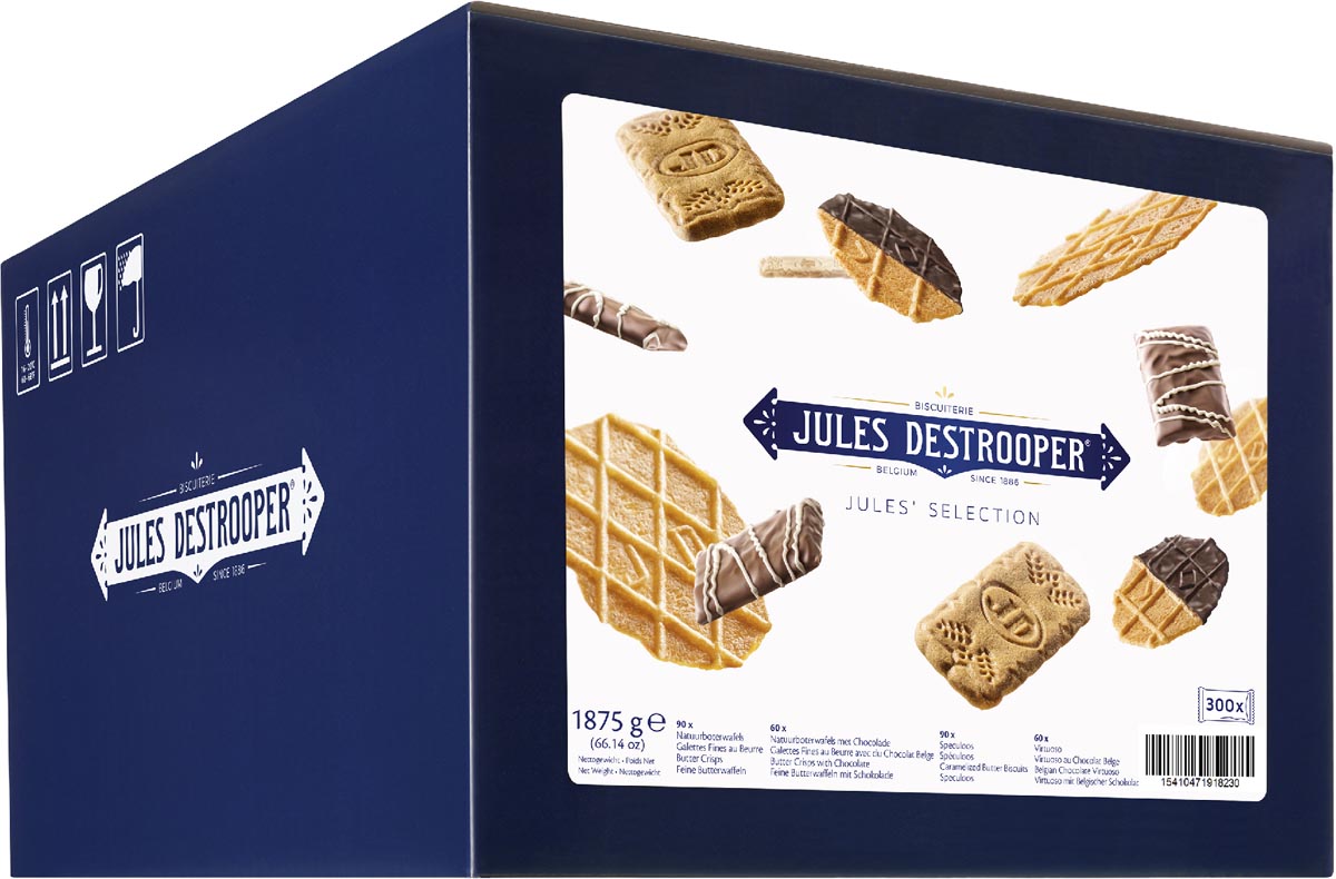 Jules Destrooper koekjes Jules&apos; Selection, doos van 300 stuks afbeelding