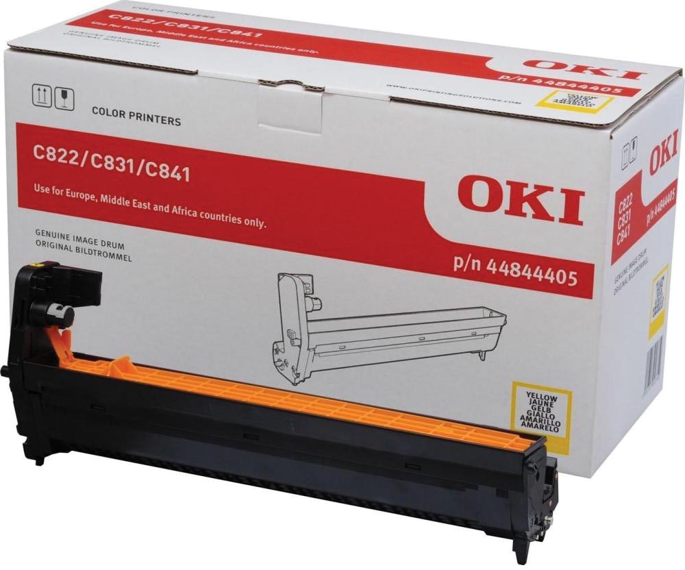 OKI drum geel, 30.000 pagina's - OEM 44844405