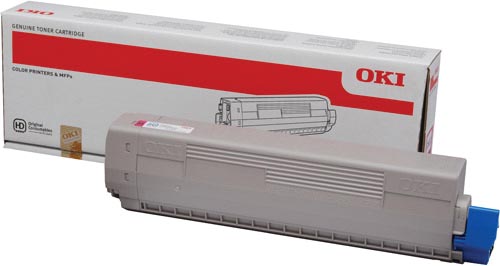 Oki Toner Kit magenta - 10000 pagina's - 44844506