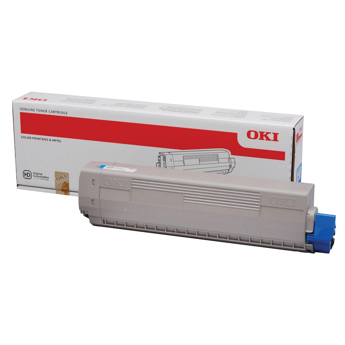 Oki Toner Kit cyaan - 10000 pagina's - 44844507