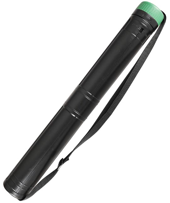 Linex telescopische tekenbuis, diameter van 7,5 cm, lengte van 70 tot 124 cm afbeelding