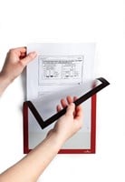 Durable Duraframe magnetisch kader, ft A4, rood, pak van 5 stuks-3