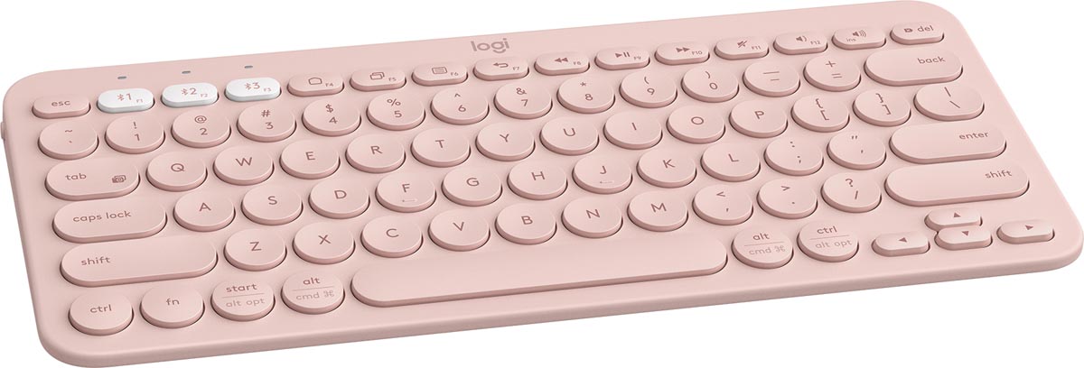Logitech draadloos toetsenbord K380, qwerty, roze Logitech draadloos toetsenbord K380, qwerty, roze