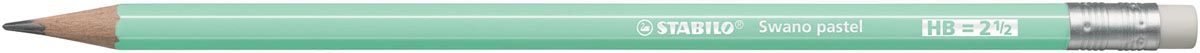 STABILO Swano pastel potlood, HB, met gom, groen afbeelding