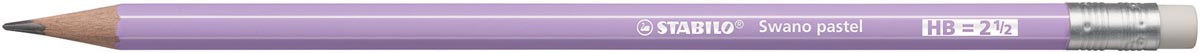 STABILO Swano pastel potlood, HB, met gom, paars afbeelding