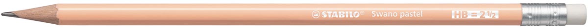 STABILO Swano pastel potlood, HB, met gom, oranje afbeelding