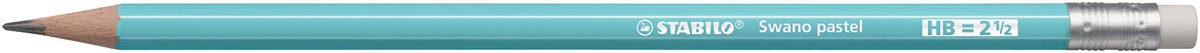 STABILO Swano pastel potlood, HB, met gom, blauw