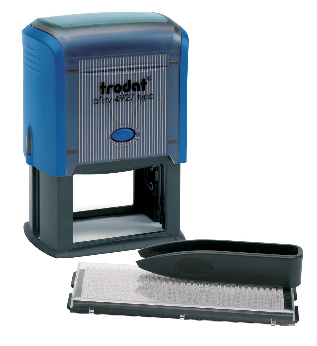 Trodat Doe-het-zelf stempel Printy Typo 4927, op blister
