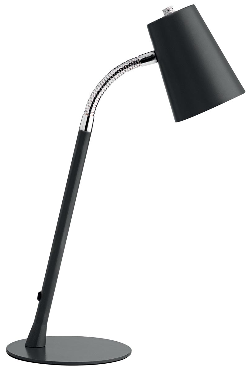 Unilux LED bureaulamp Flexio 2.0, zwart Unilux LED bureaulamp Flexio 2.0, zwart