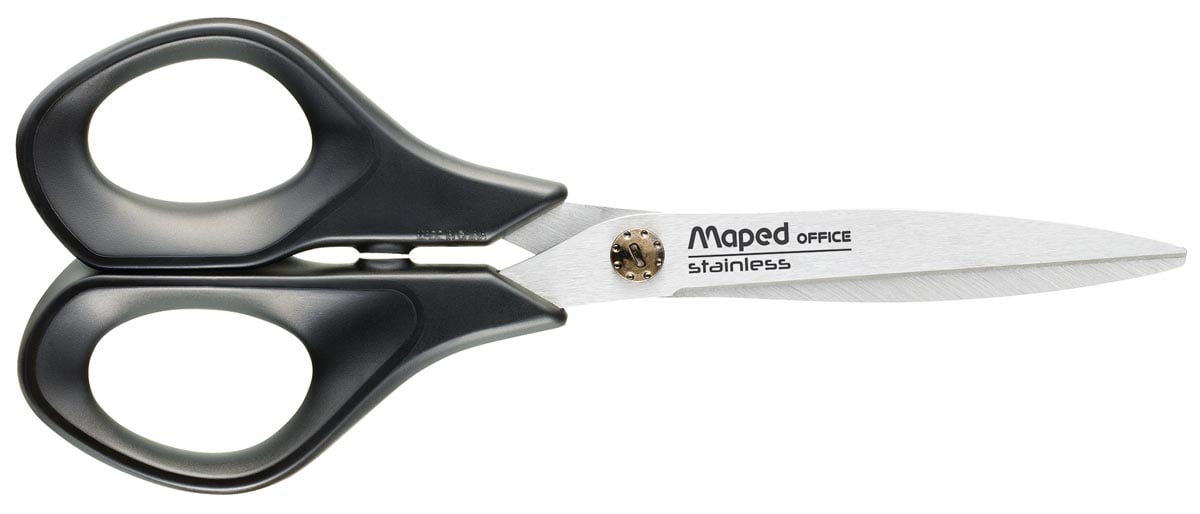 Maped schaar 17 cm zwart afbeelding