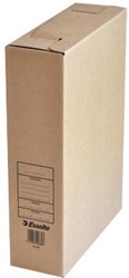 Esselte archiefdoos, folio, bruin, pak van 25 stuks