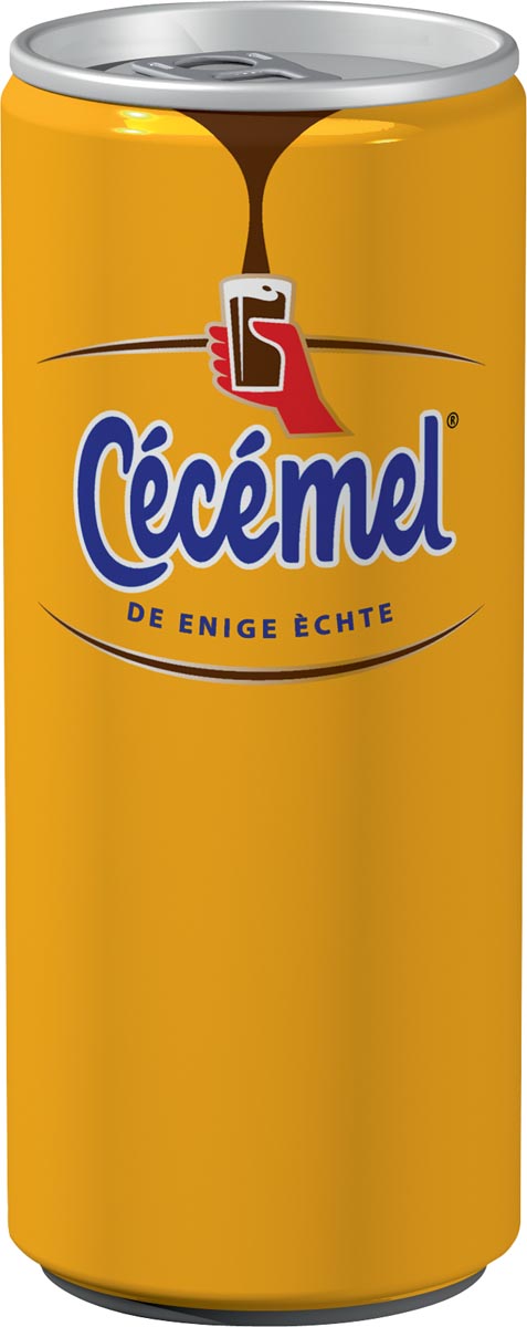 Cécémel chocolademelk, blik van 25 cl, pak van 24 stuks afbeelding