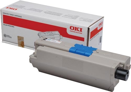 Oki Toner Kit zwart - 7000 pagina&apos;s - 44973508 afbeelding