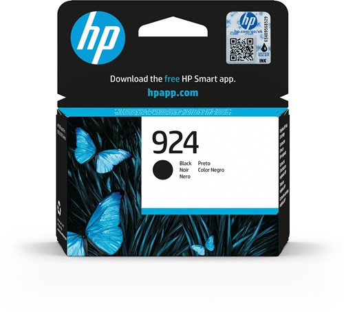HP inktcartridge 924, 500 pagina's, OEM 4K0U6NE, zwart