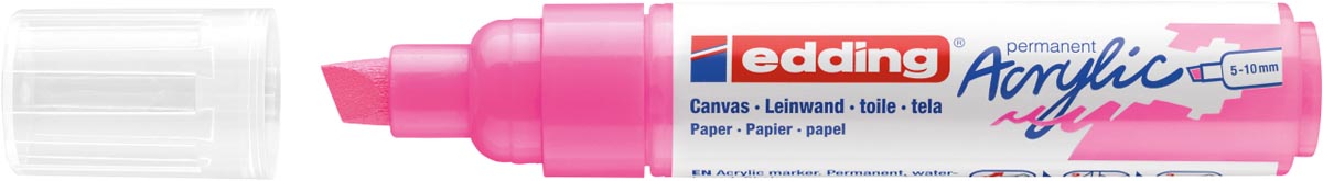 Edding Acrylic marker breed neonroze