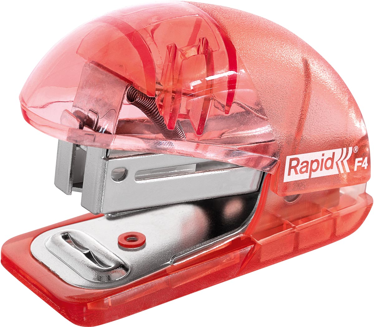 Rapid Colour&apos;Breeze F4 mini nietmachine, koraal