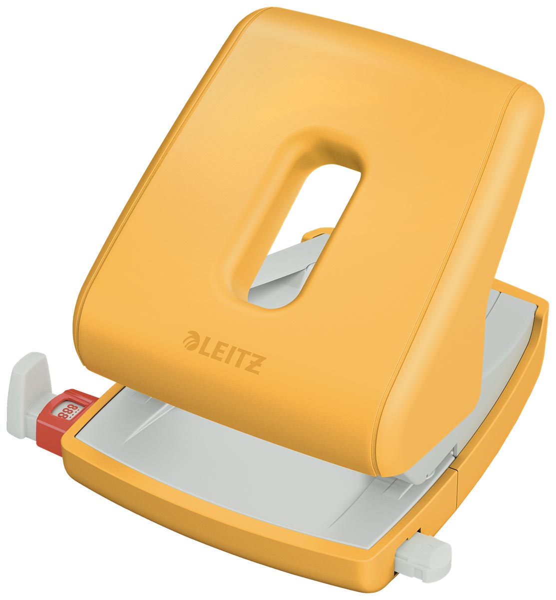 Leitz Cosy perforator, geel afbeelding