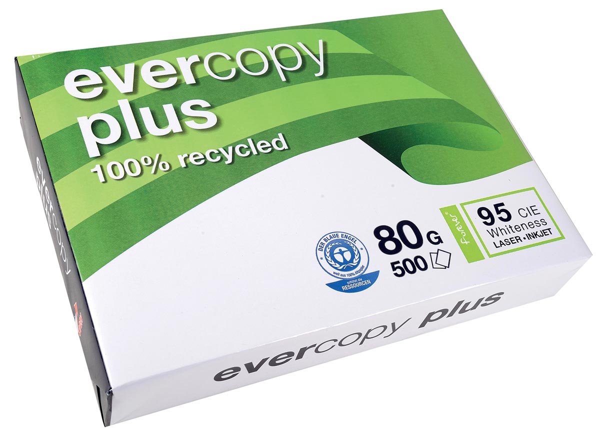 Clairefontaine Evercopy kopieerpapier Plus ft A4, 80 g, pak van 500 vel afbeelding